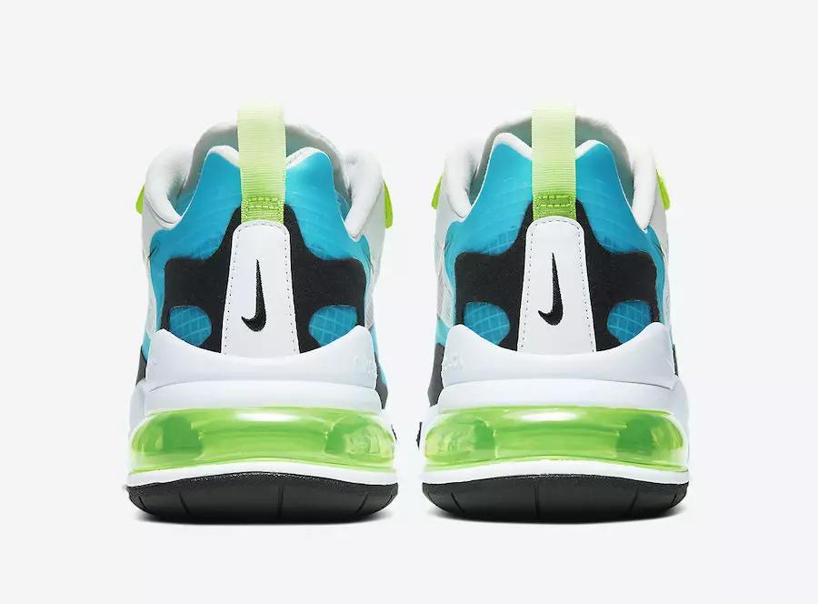 Nike Air Max 270 React Oracle Aqua CT1265-300 Releasedatum