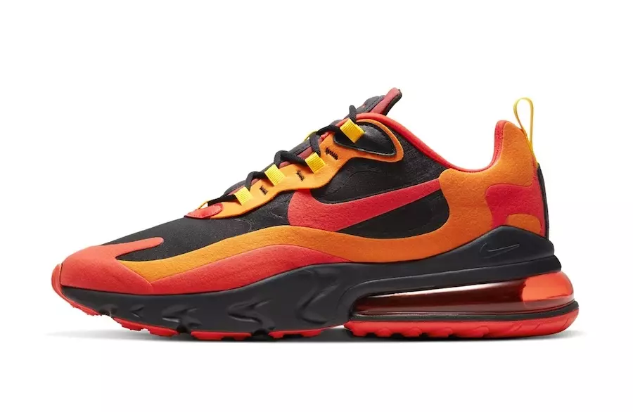 Nike Air Max 270 React Lava julkaisupäivä