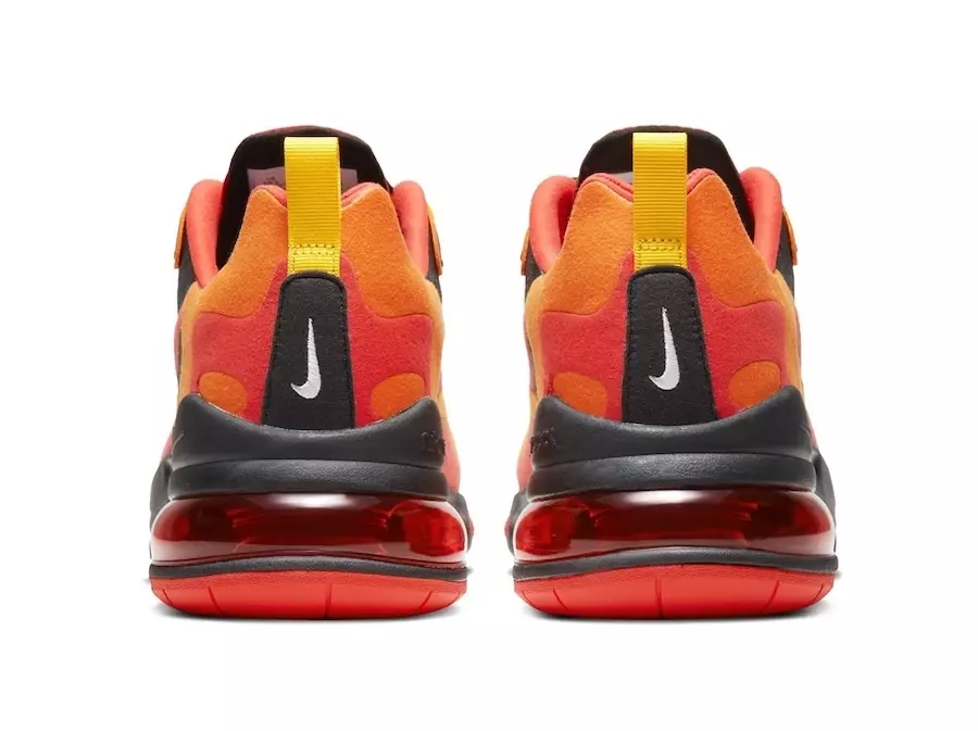 Nike Air Max 270 React Lava megjelenési dátuma