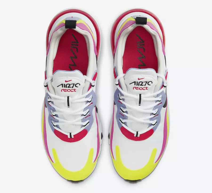 Nike Air Max 270 React CZ9351-100 izlaišanas datums