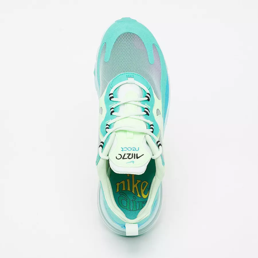 Nike Air Max 270 React Hyper Jade AO4971-301 Utgivningsdatum