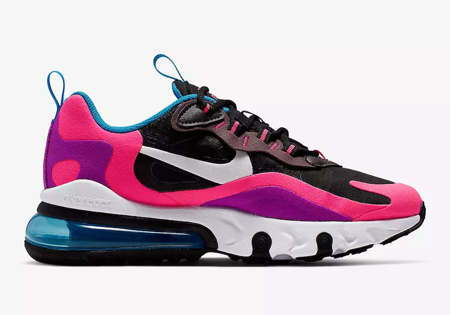 Nike Air Max 270 React Hyper Pink BQ0101-001 Թողարկման ամսաթիվ