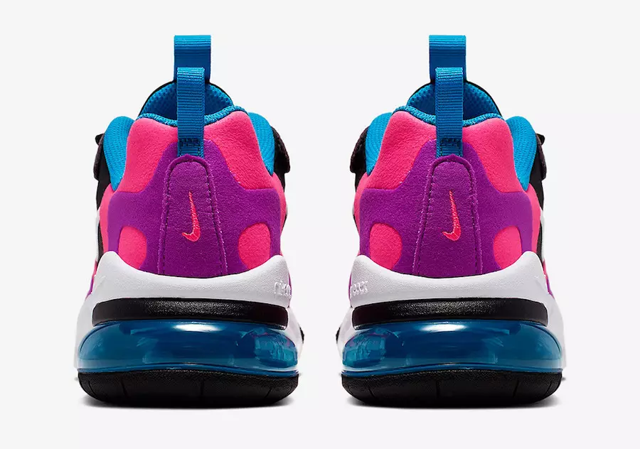 Nike Air Max 270 React Hyper Pink BQ0101-001 Шығарылым күні