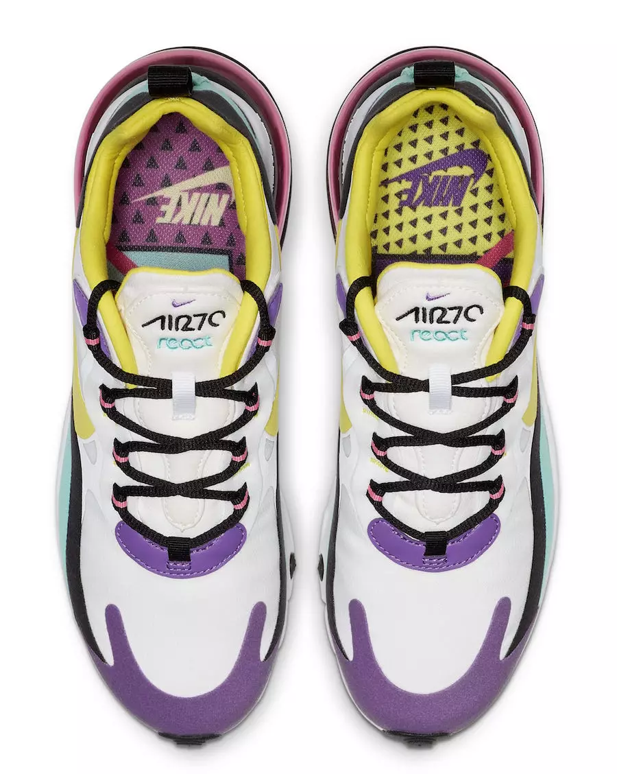 Nike Air Max 270 React Purple Data de llançament Preu