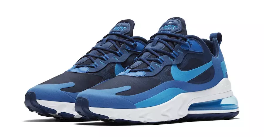 Nike Air Max 270 React Blue Prezz tad-Data tal-Ħruġ