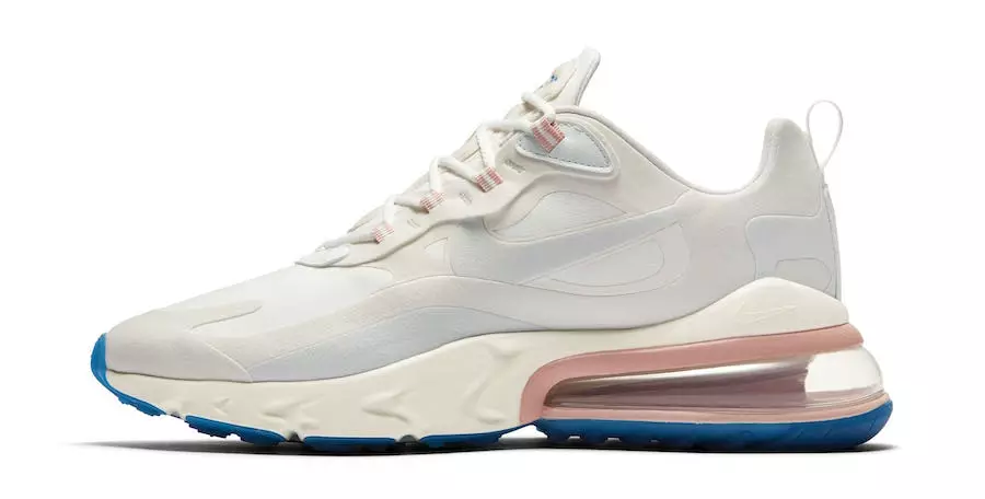 Nike Air Max 270 React White Pink Megjelenés dátuma Ár