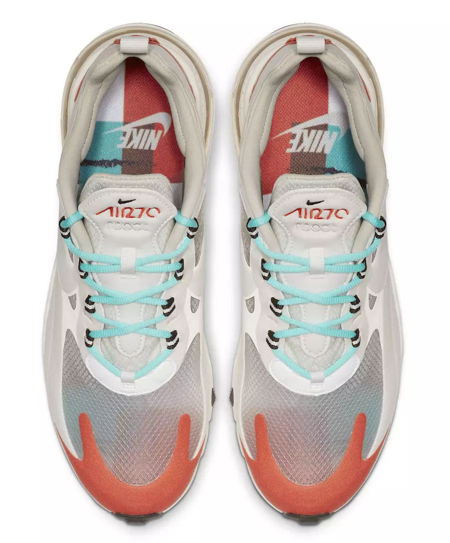 Nike Air Max 270 React White Red Datum izdavanja Cijena