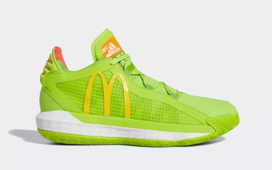 McDonalds adidas Dame 6 Dame Sauce FX3334 Ngày phát hành