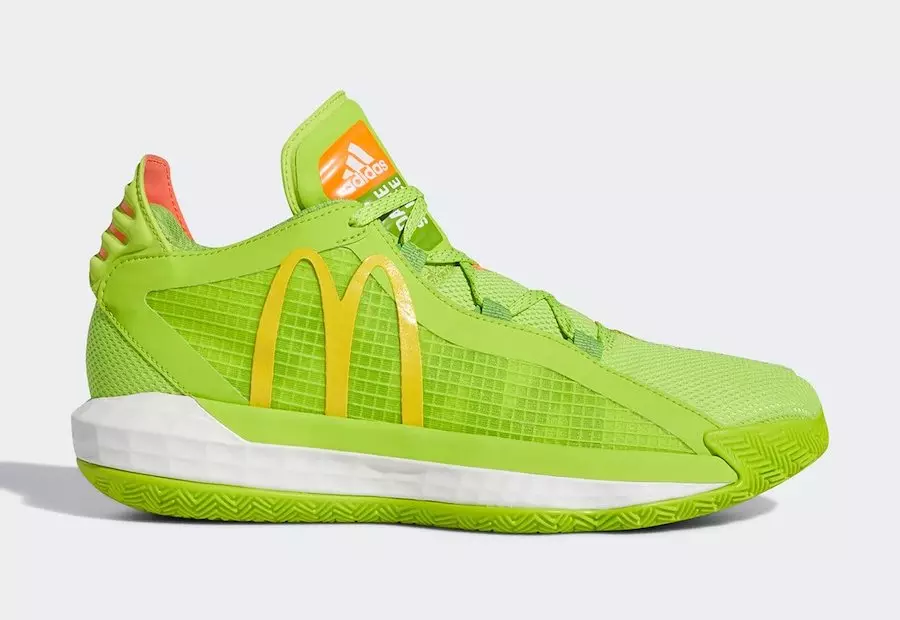 McDonalds adidas Dame 6 Dame Sauce FX3334 Tarehe ya Kutolewa