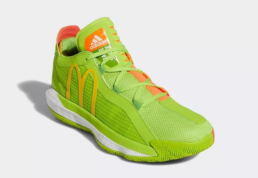 McDonalds adidas Dame 6 Dame Sauce FX3334 Releasedatum