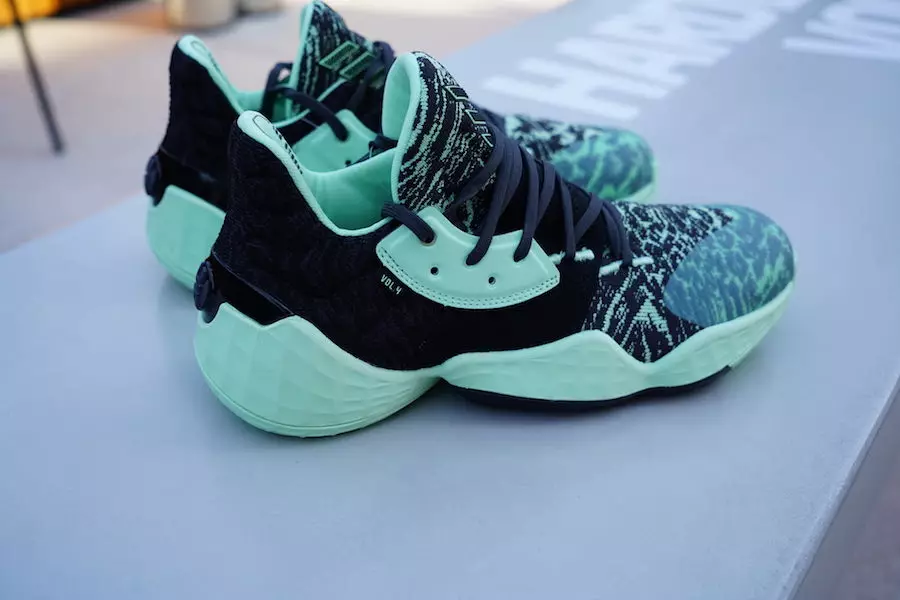 adidas Harden Vol 4 Teal Iswed Data Rilaxx