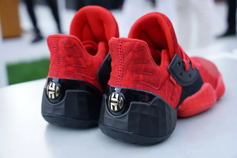 adidas Harden Vol 4 Red Black תאריך יציאה