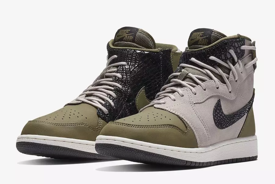 Air Jordan 1 Rebel XX Olive Canvas AR5599-300