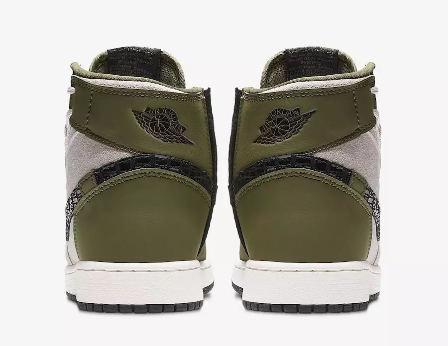 Air Jordan 1 Rebel XX Olive Canvas AR5599-300