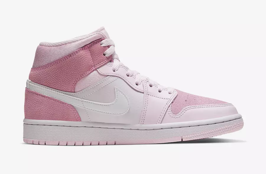 Air Jordan 1 Mid WMNS Digital Pink CW5379-600 תאריך יציאה