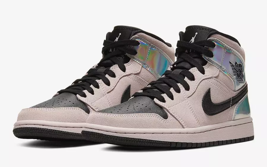 Air Jordan 1 Mid Iridescent BQ6472-602 Tarehe ya Kutolewa