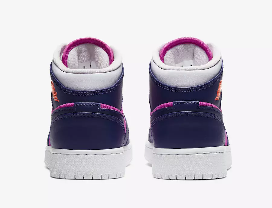 Air Jordan 1 Mid GS Fire Pink 555112-602 Išleidimo data