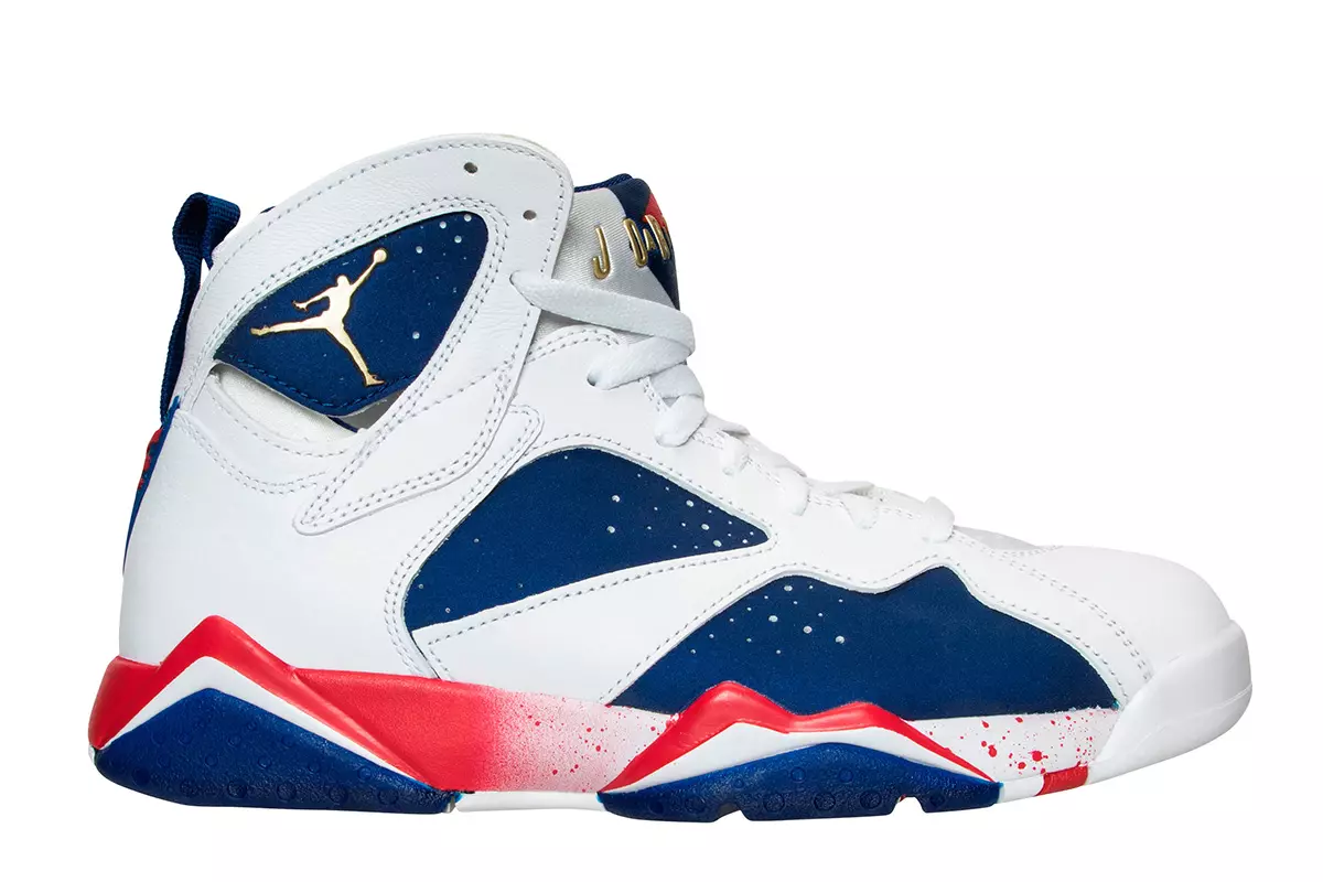 Air Jordan 7 Retro Tinker alternatiivne olümpiaväljaande kuupäev