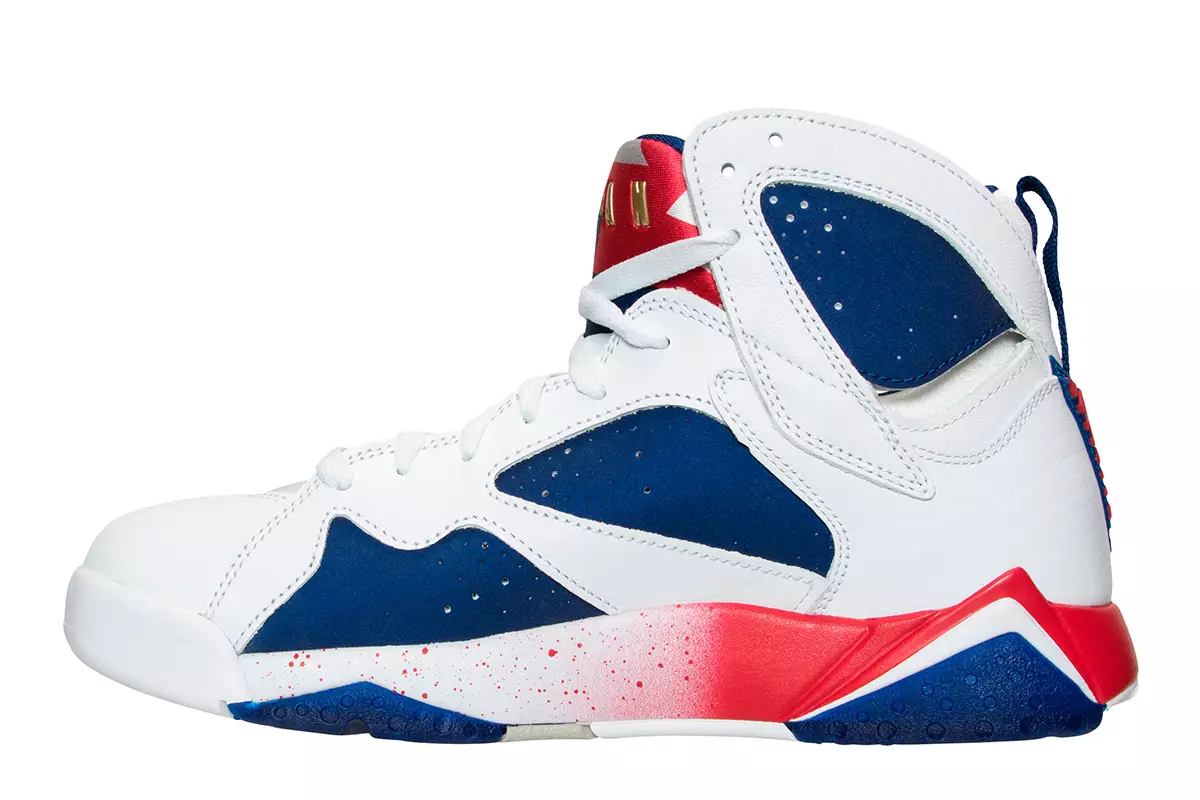 Air Jordan 7 Retro Tinker alternatiivne olümpiaväljaande kuupäev