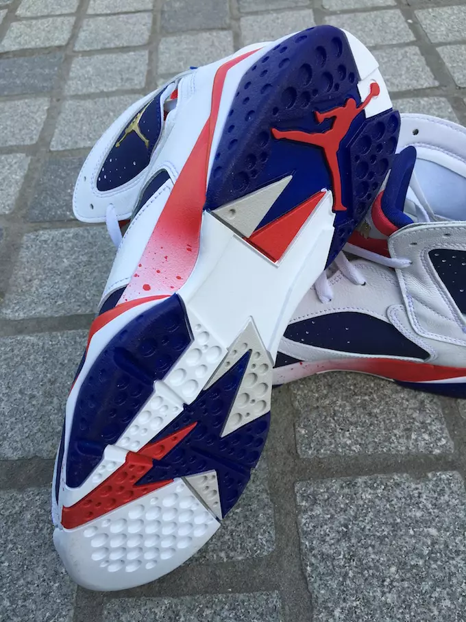 Вот ваш лучший взгляд на Air Jordan 7 Tinker Alternate, дебют которого приурочен к летним Олимпийским играм 2016 года.