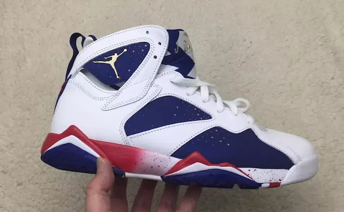 Alternate Air Jordan 7 Retro New Olympic