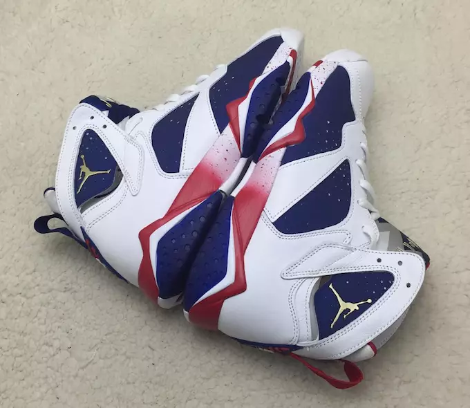 Ganti Air Jordan 7 Retro Olimpik Baharu