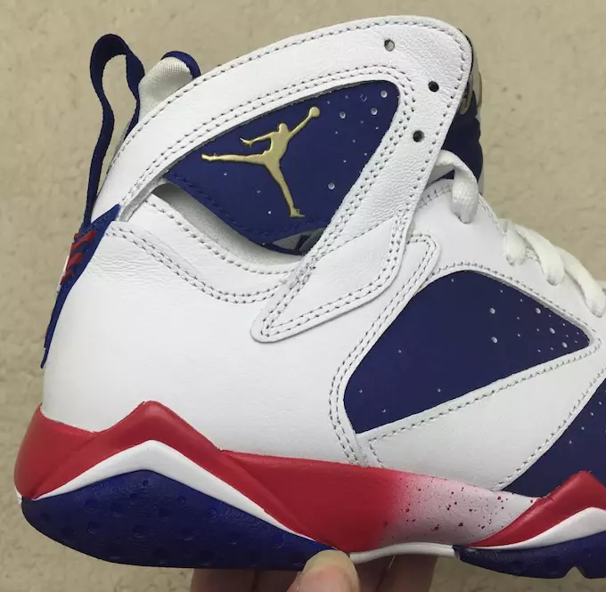 Ganti Air Jordan 7 Retro Olimpik Baharu