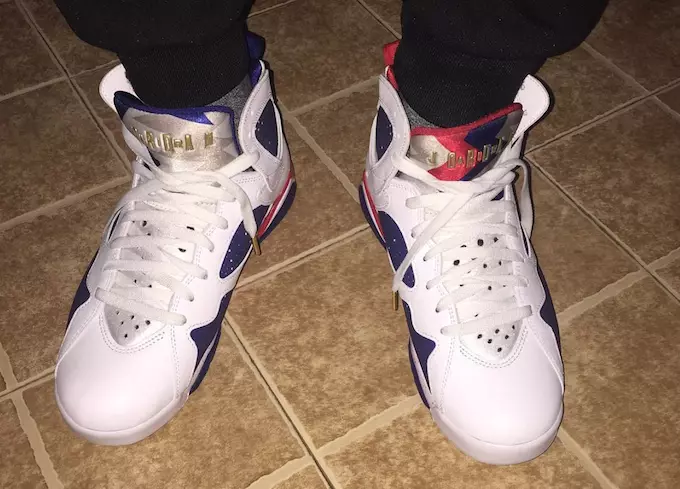 Alternate Air Jordan 7 Retro New Olympic