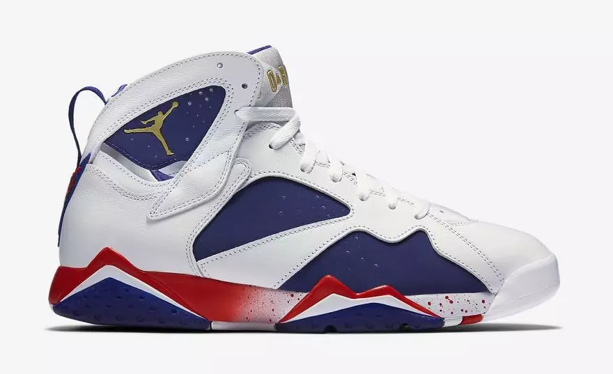 Data de lançamento alternativa do Air Jordan 7 Tinker Olympic