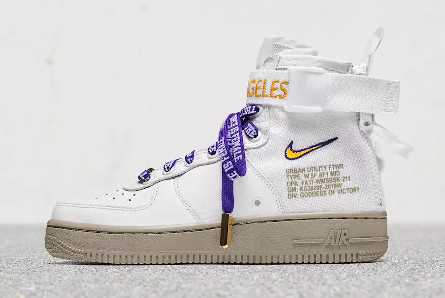 ה-Nike SF-AF1 Mid עושה מחווה ללוס אנג'לס