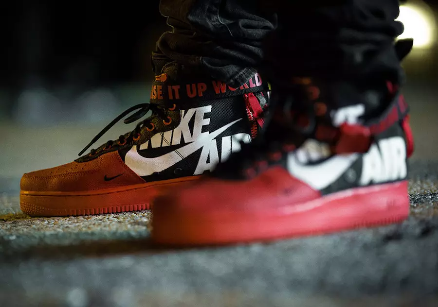 Nike SF-AF1 Mid 12 O Clock Erkek Çocuklar Dirt Bike Crew