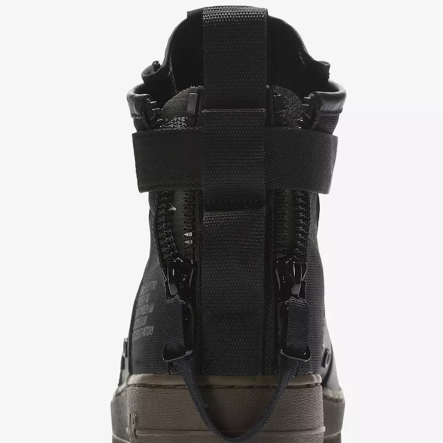 Nike SF-AF1 מיטן שווארצע לאַסט כאַקי 917753-002