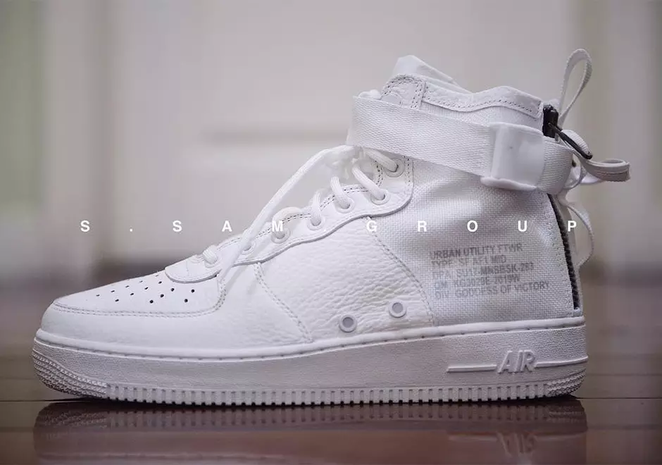 Nike SF-AF1 Mid Triple White Data di rilascio