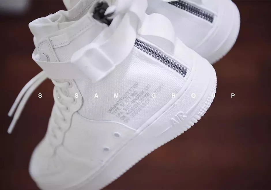 Ημερομηνία κυκλοφορίας Nike SF-AF1 Mid Triple White