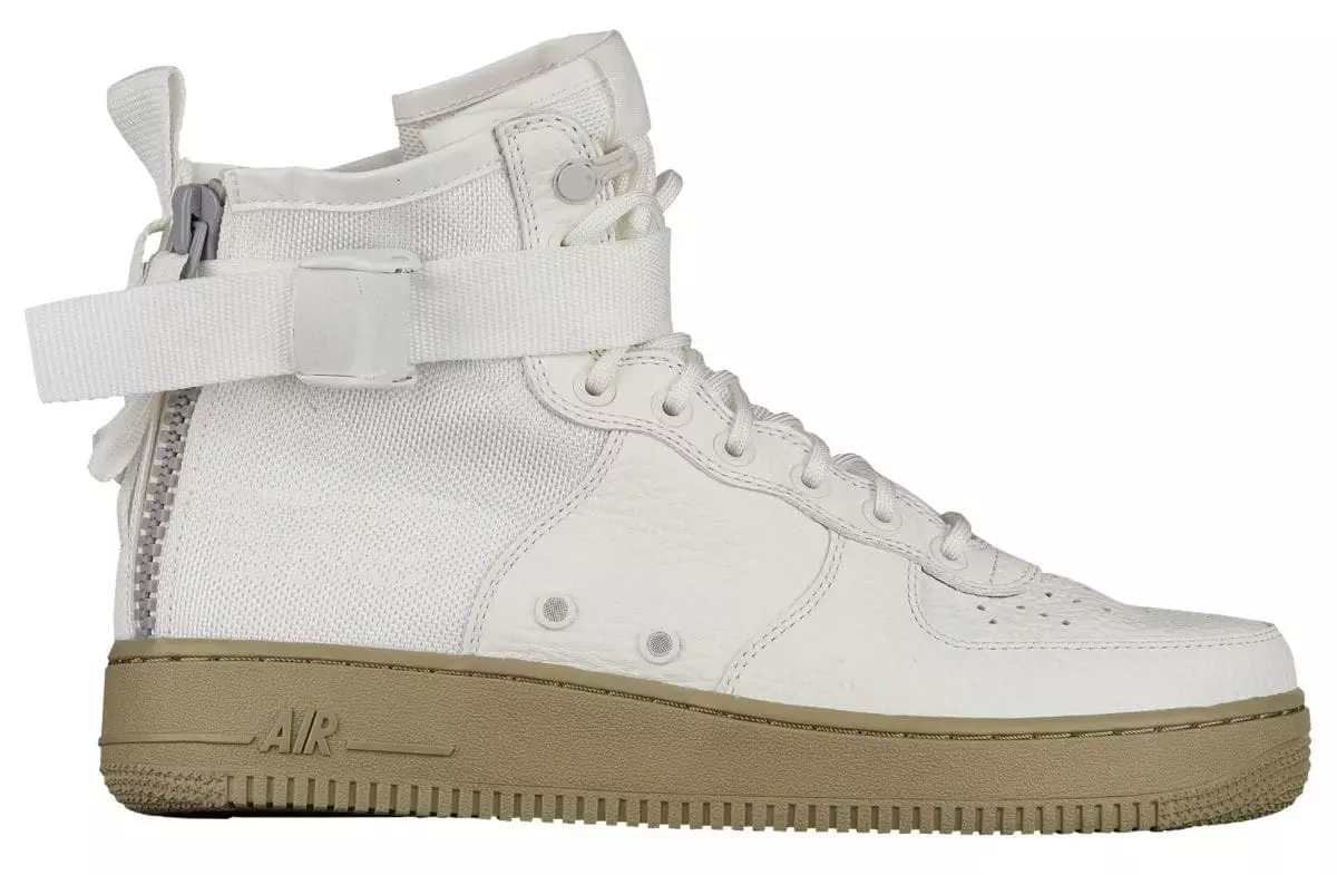 Nike SF Air Force 1 Mid Elfenbeinoliv