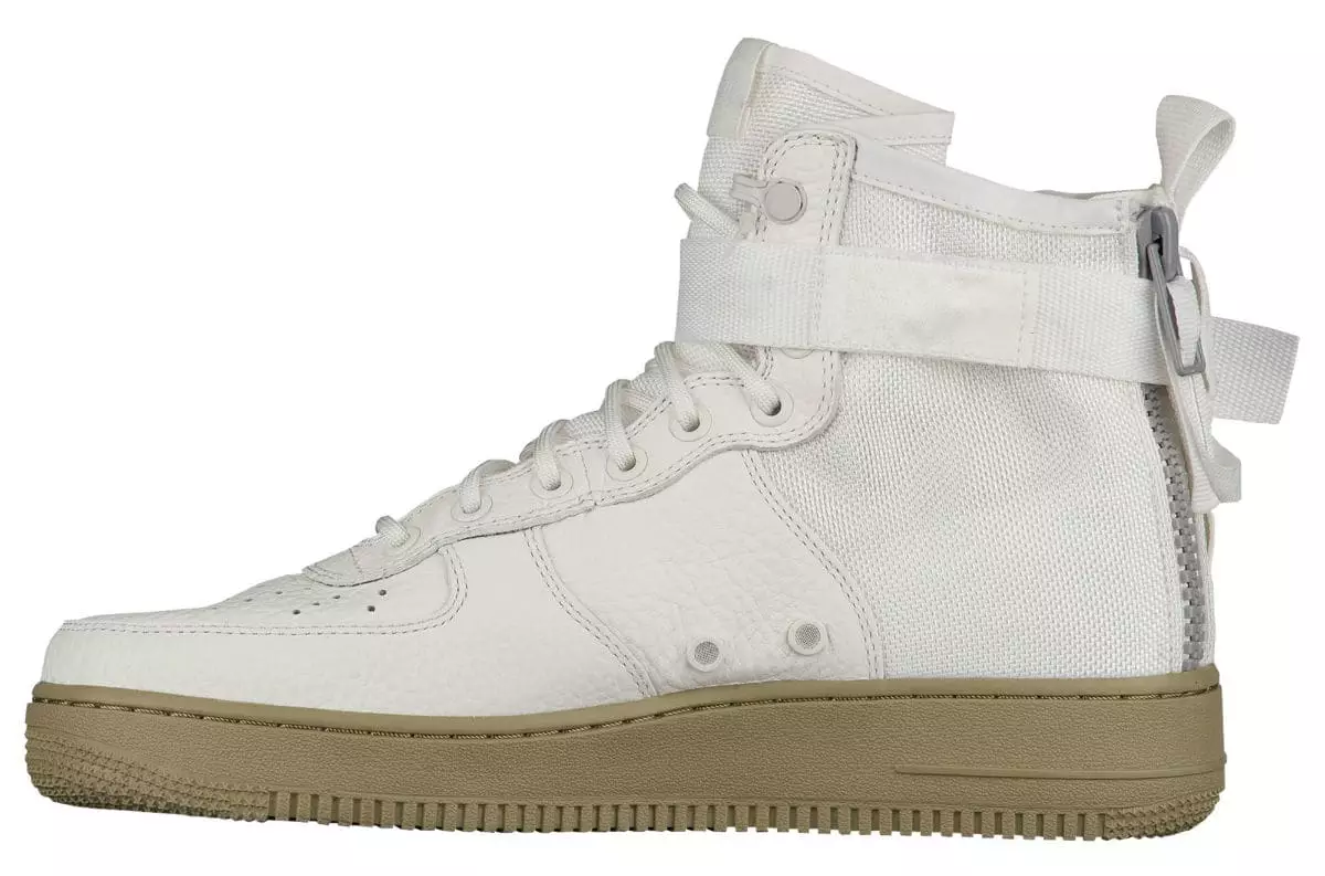 Nike SF Air Force 1 შუა სპილოს ძვლის ზეთისხილი