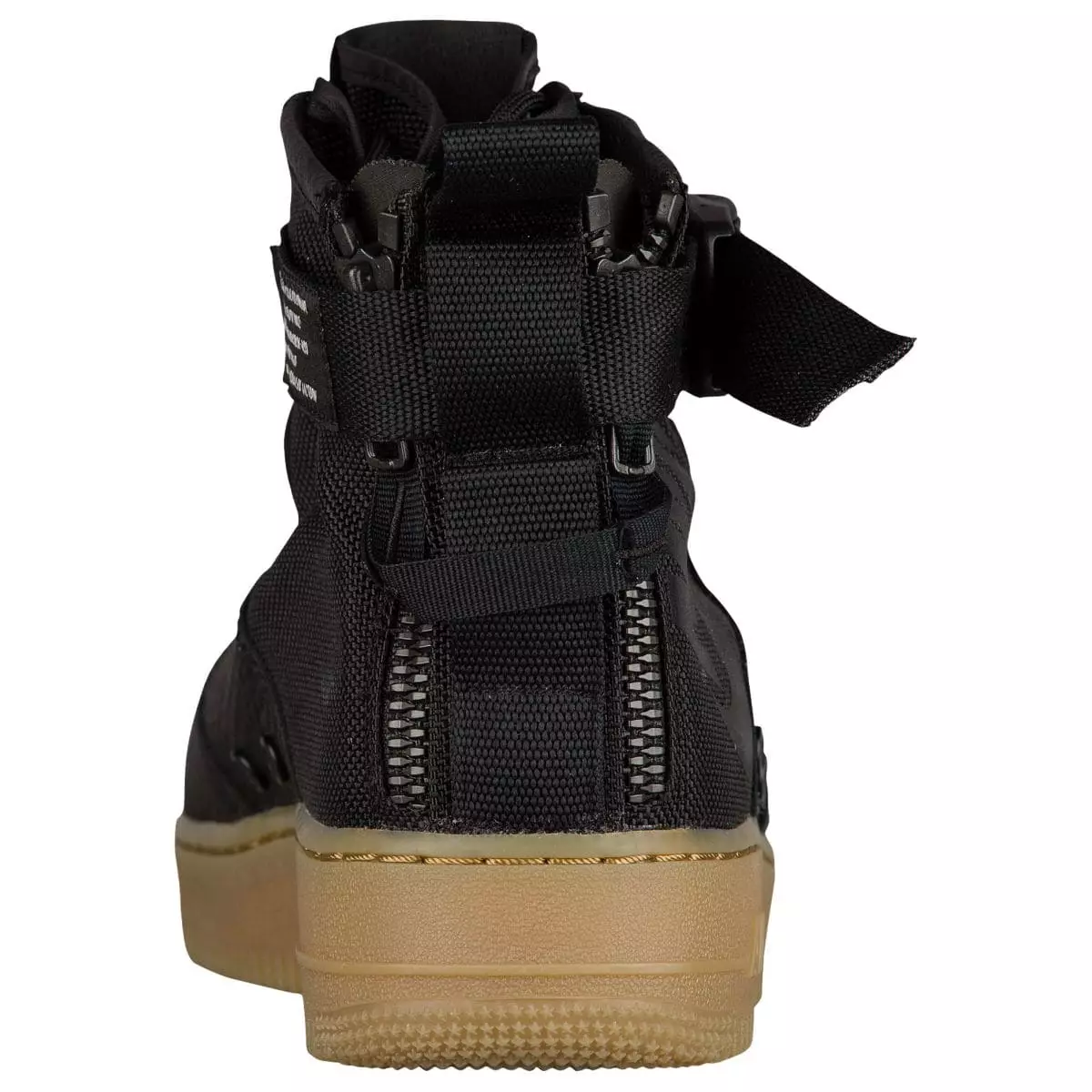 Nike SF Air Force 1 Mid Black Gum Tarikh Keluaran