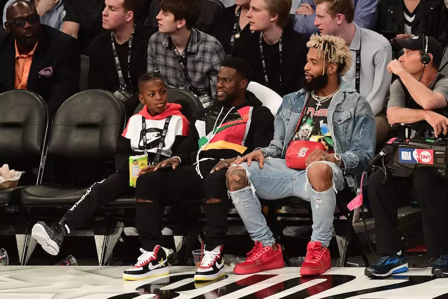 Odell Beckham Jr. 2018 NBA All-Star-Spiel