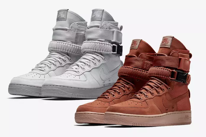 Combinaciones de colores Nike SF-AF1 para mujer para la primavera de 2018