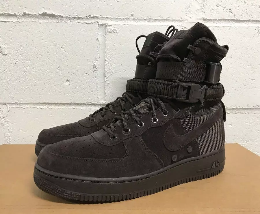 Nike SF-AF1 Hoog Bruin Suède 864024-203