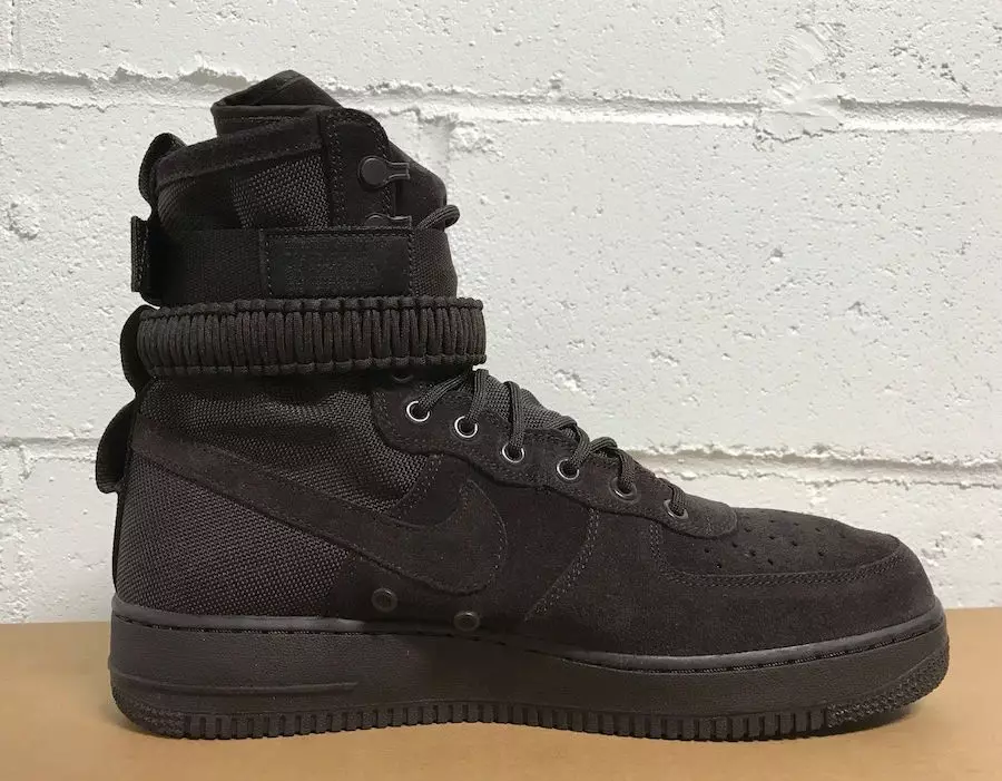 Nike SF-AF1 Da lộn màu nâu cao 864024-203