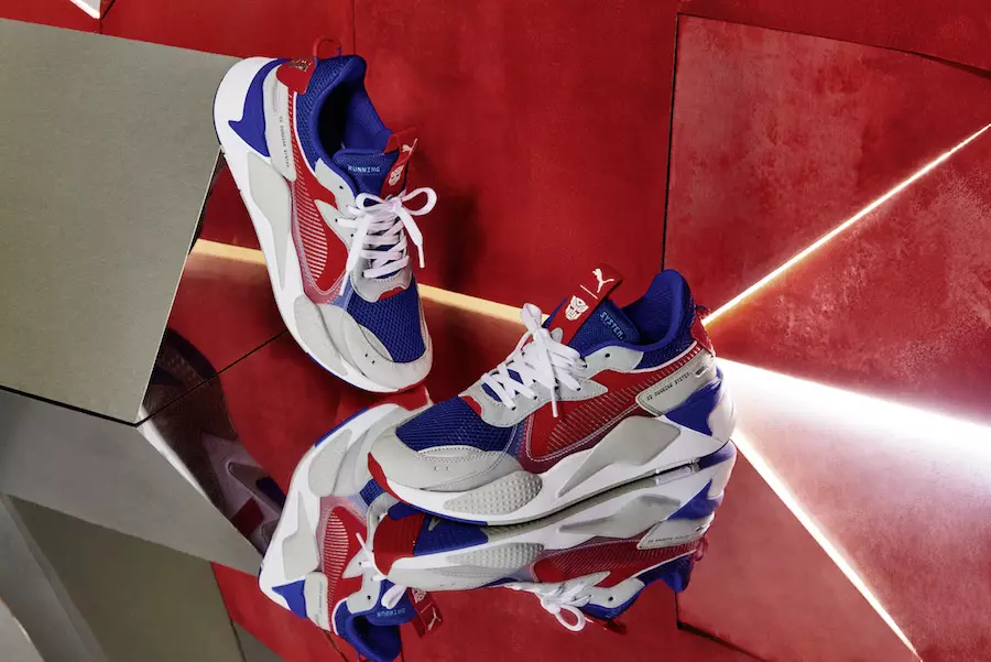 Датум на издавање на Hasbro PUMA RS-X Transformers