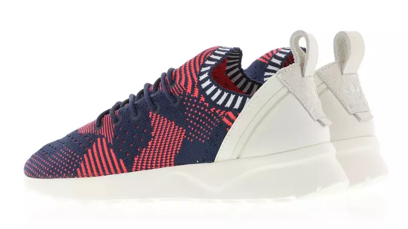 adidas ZX Flux ADV Virtue Primeknit Shock Rood Navy