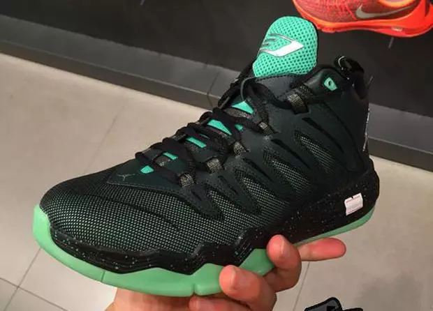 Jordan CP3 9 Китай Черный Зеленый