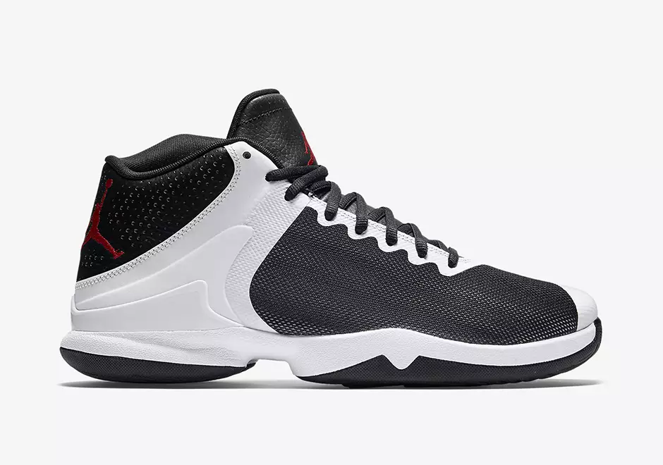 Jordan Super Fly 4 PO Negru Alb Roșu Infraroșu