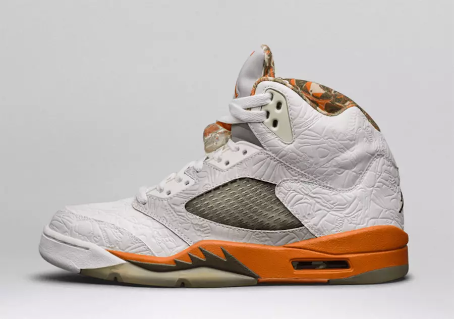 Air Jordan 5 သံလွင်လေဆာနမူနာ