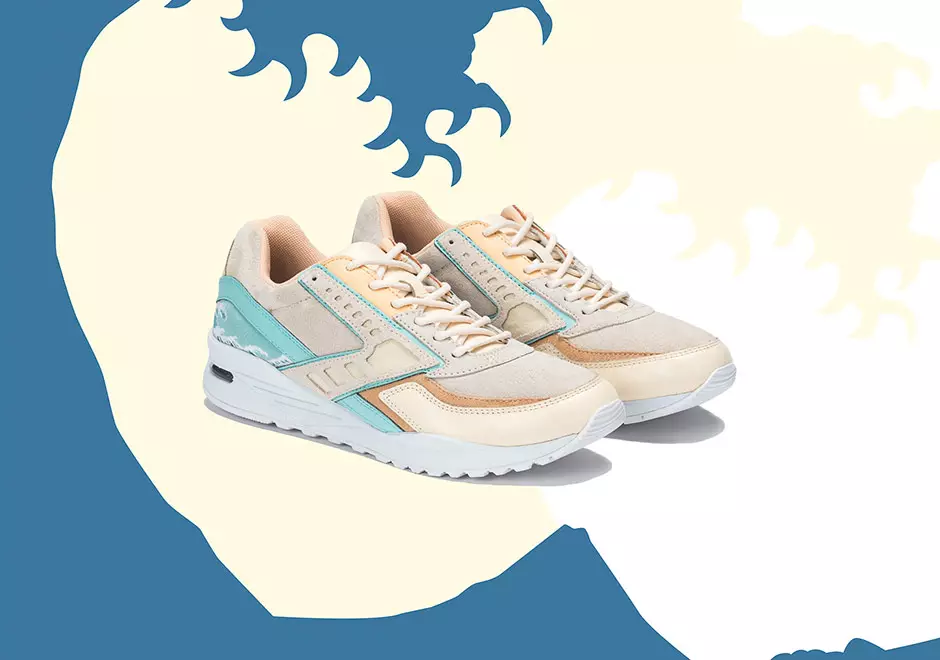 Pink Dolphin x Brooks Heritage "Great Wave"