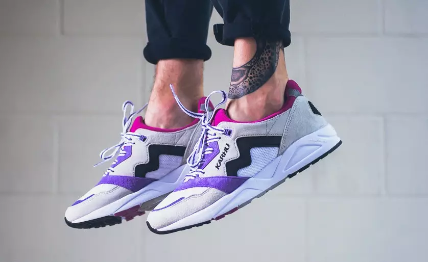 Karhu Aria White Fuchsia