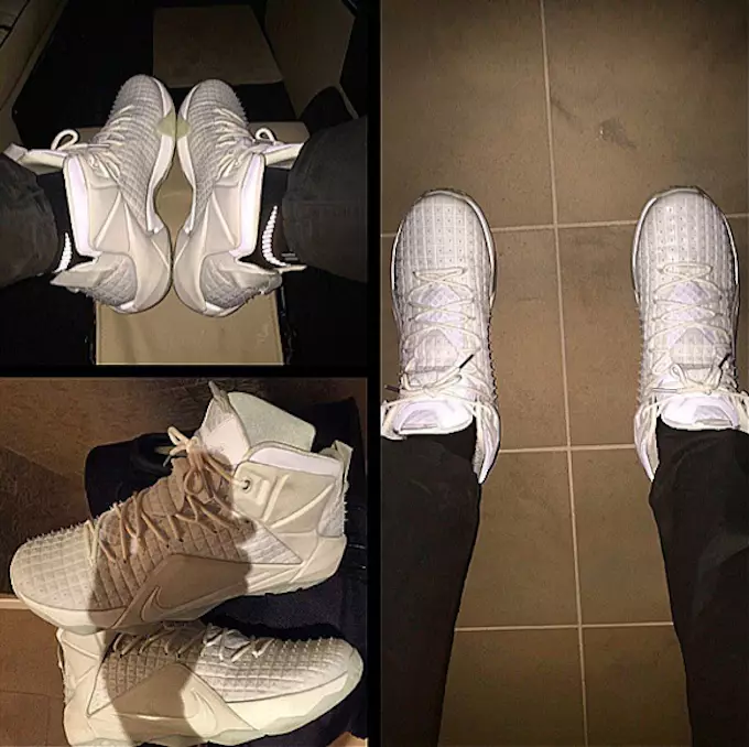 Nike LeBron 12 EXT Blanco Caucho Ciudad