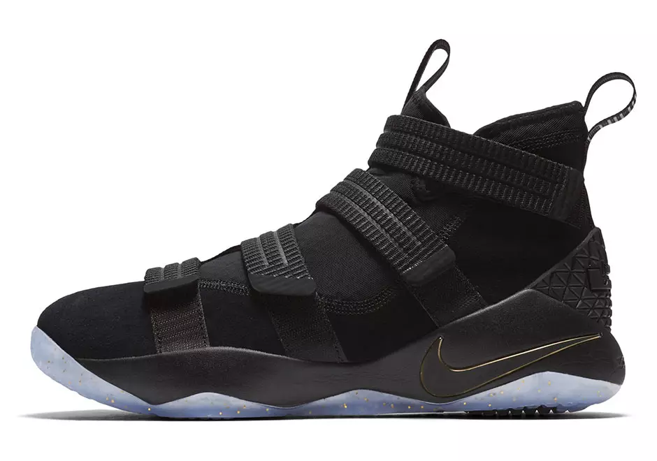 Nike LeBron Soldier 11 Finals Negre Or